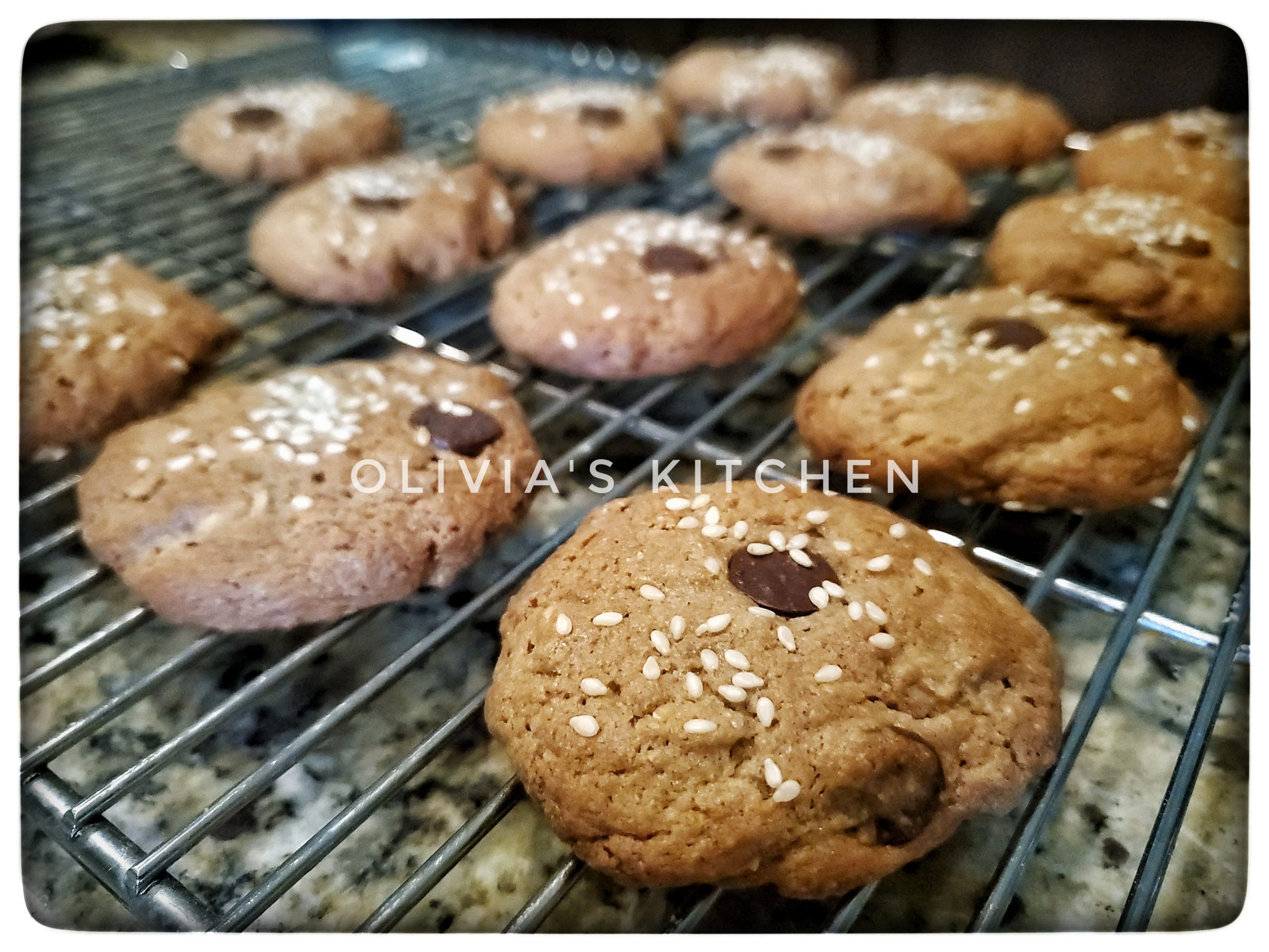 Sex Choklate Rajwap - Chocolate Tahini Cookie | Olivia's Kitchen